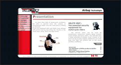 Desktop Screenshot of motorbike-airbag-jacket.helite.ca